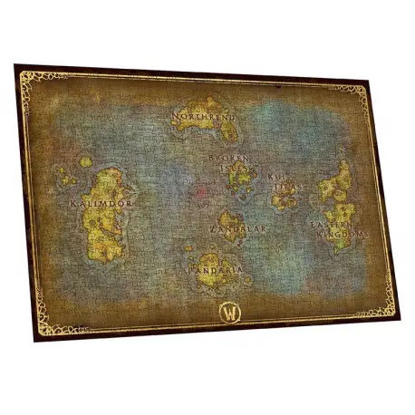 Puzzle World of Warcraft Mapa Azerotha (1000)