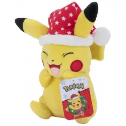Pokemon Pluszak Świąteczny Pikachu Mikołaj