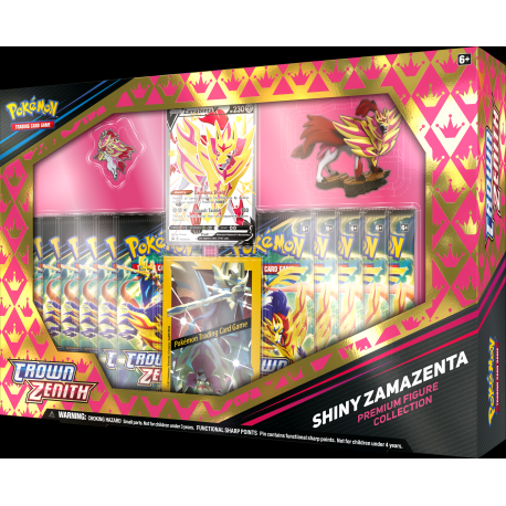 Pokemon TCG: Crown Zenith Premium Figure Collection Shiny Zamazenta (przedsprzedaż)