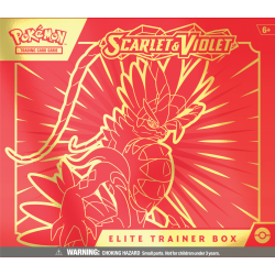 Pokemon TCG: Scarlet & Violet Elite Trainer Box Scarlet (przedsprzedaż)