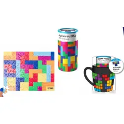 Zestaw Prezentowy Tetris (kubek, puzzle)