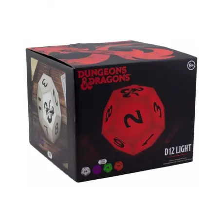 Lampka Zmieniająca Kolor - Dungeons & Dragons kostka D12 