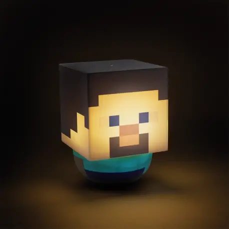 Lampka kołysząca się - Minecraft Steve