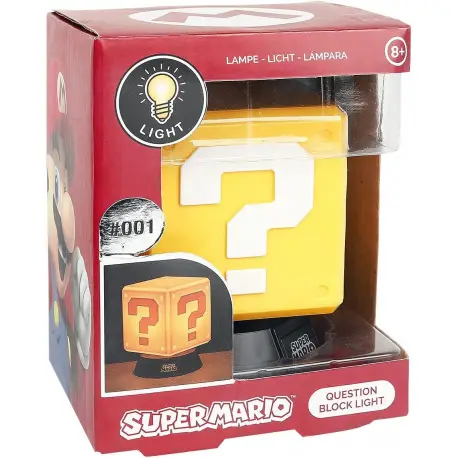 Lampka - Super Mario Mini Question Block