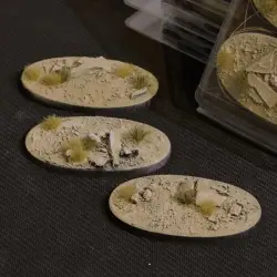 Gamers Grass: Bases Oval - Arid Steppe 75 mm (3 szt.)