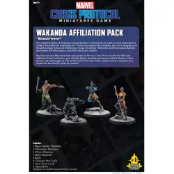 Marvel Crisis Protocol: Wakanda Affiliation Pack (przedsprzedaż)