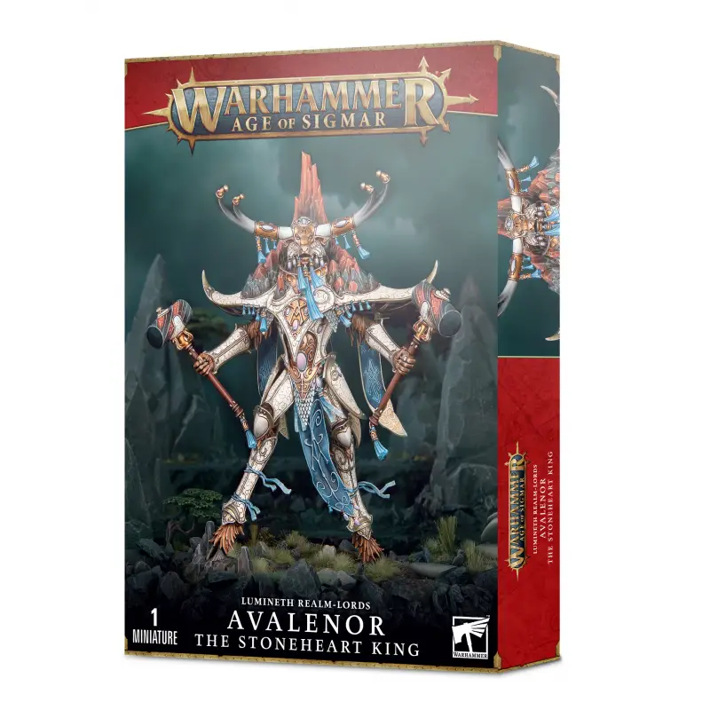 Warhammer: Age of Sigmar - Lumineth Realmlords: Avalenor the Stonehearth King