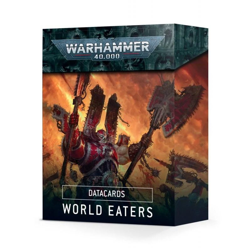Warhammer 40K Datacards: World Eaters (przedsprzedaż)