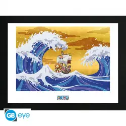 Plakat w ramce One Piece Thousand Sunny (30x40)