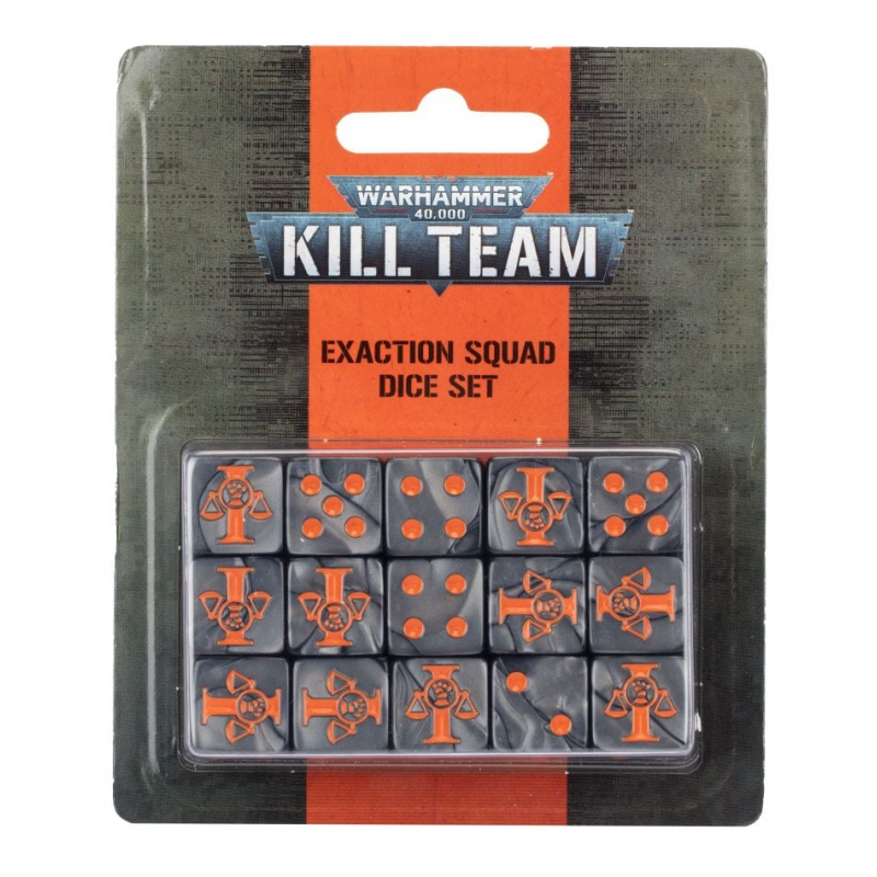 Warhammer 40K Kill Team: Exaction Squad Dice Set (przedsprzedaż)