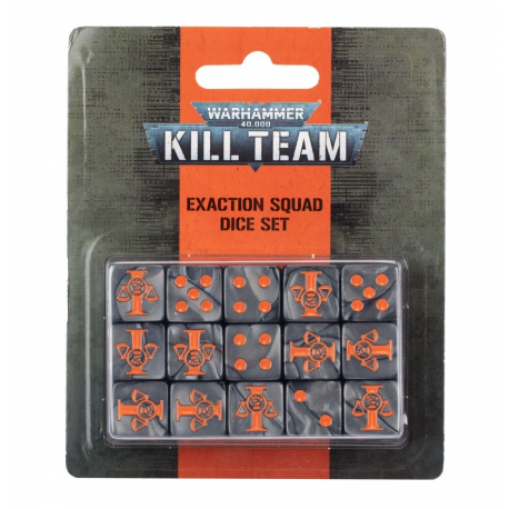 Warhammer 40K Kill Team: Exaction Squad Dice Set (przedsprzedaż)