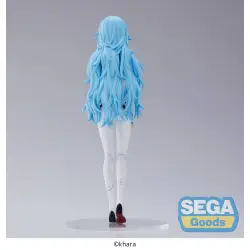 SEGA Goods - Evangelion: 3.0+1.0 Thrice Upon a Time SPM Rei Ayanami Long Hair Ver. 21 cm