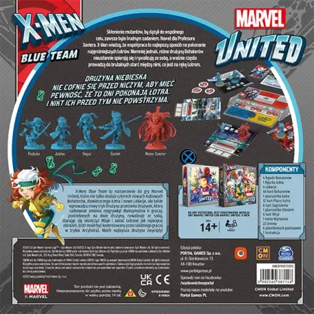 Marvel United: X-men Blue Team (przedsprzedaż)