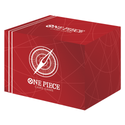 One Piece CG - Clear Card Case Standard Red (przedsprzedaż)