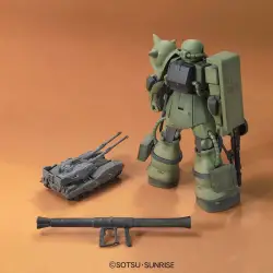 HGUC 1/144 Ms-06 Zaku The Ground War Set