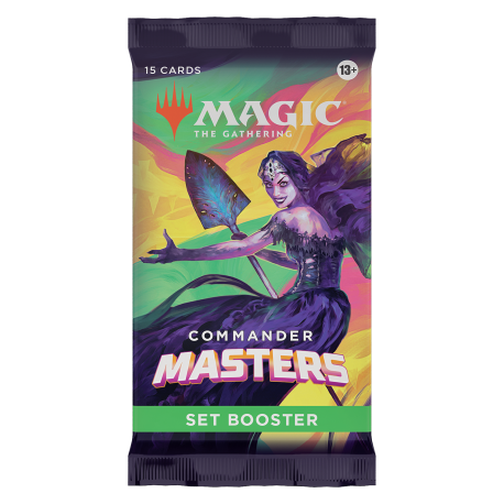 Magic The Gathering Commander Masters Set Booster (przedsprzedaż)