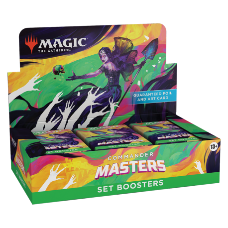 Magic The Gathering Commander Masters Set Booster Display (24) (przedsprzedaż)