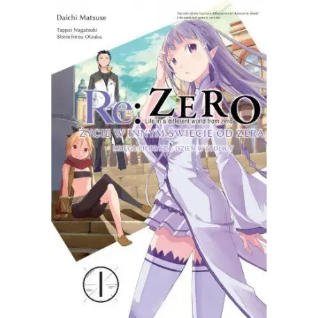 Re: Zero: Życie w Innym Świecie od Zera - Księga Pierwsza: Dzień w Stolicy (tom 1)