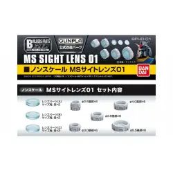 Builder Parts HD MS Sight Lens 01 Clear