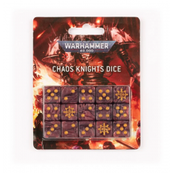 Warhammerk 40k Dice: Chaos Knights (przedsprzedaż)