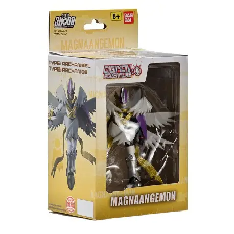 Shodo World Fun Action Fig Digimon Magnaangemon