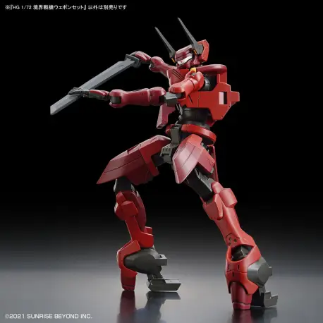 HG 1/72 Kyoukai Senki Amaim Warrior At The Borderline Weapon Set