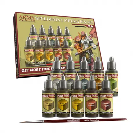 Army Painter Set - Speedpaint 2.0 - Metallics Set (przedsprzedaż)