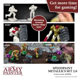 Army Painter Set - Speedpaint 2.0 - Metallics Set (przedsprzedaż)
