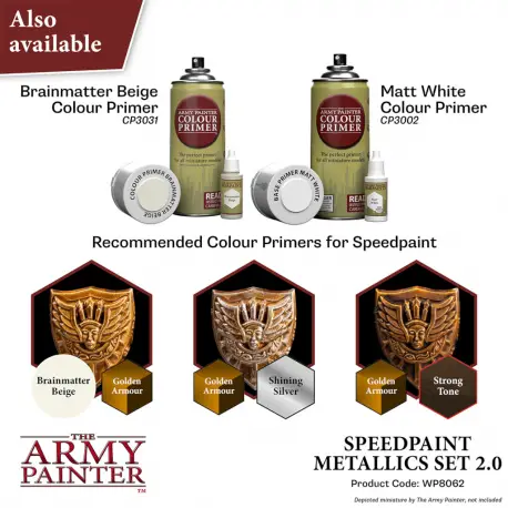 Army Painter Set - Speedpaint 2.0 - Metallics Set (przedsprzedaż)