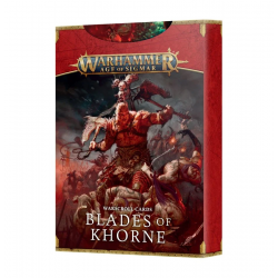 Age of Sigmar Warscroll Cards: Blades of Khorne (przedsprzedaż)