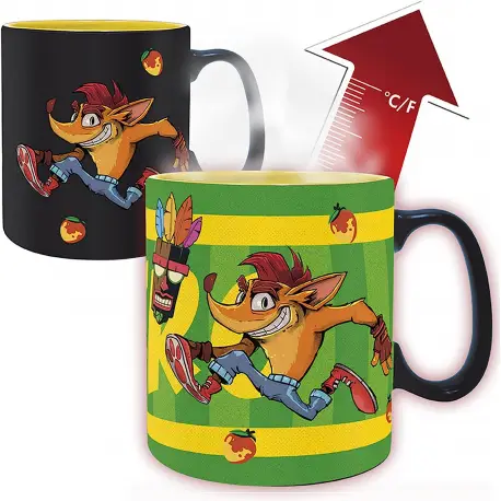 Kubek Termoaktwyny - Crash Bandicoot - Nitro 460 ml