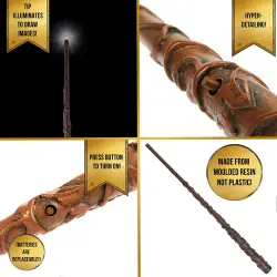 Harry Potter Różdżka - Light Painting Wand Hermiona 35 cm