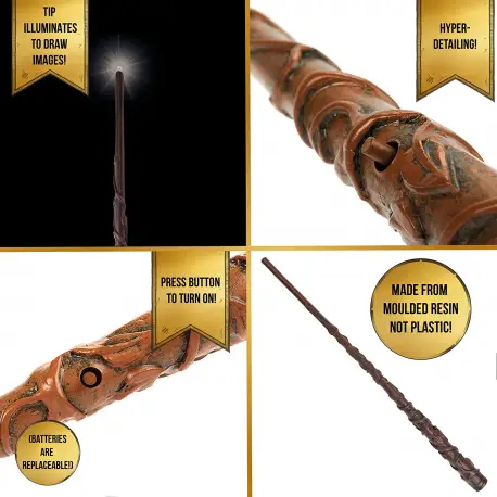 Harry Potter Różdżka - Light Painting Wand Hermiona 35 cm