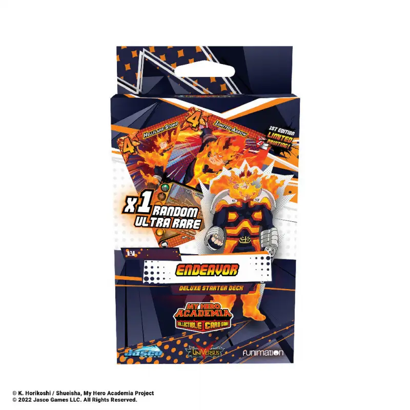 My Hero Academia CCG: Series 3: Endeavor Deluxe Starter Pack