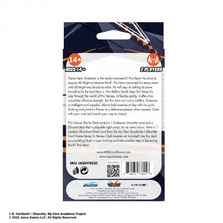 My Hero Academia CCG: Series 3: Endeavor Deluxe Starter Pack