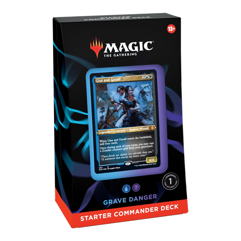 Magic The Gathering Starter Commander Deck Grave Danger