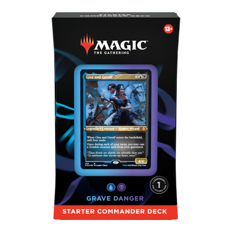 Magic The Gathering Starter Commander Deck Grave Danger