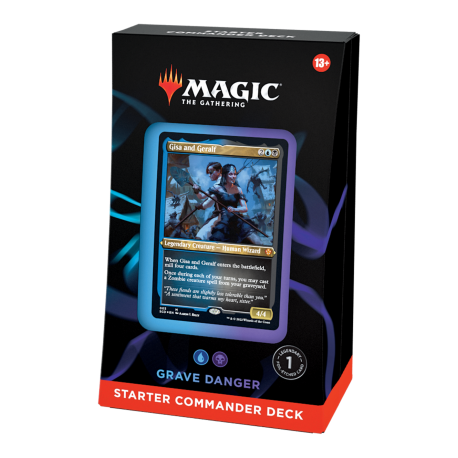 Magic The Gathering Starter Commander Deck Grave Danger