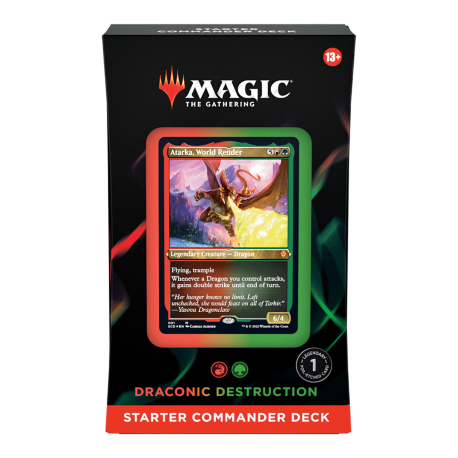 Magic The Gathering Starter Commander Deck Draconic Destruction