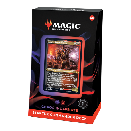 Magic The Gathering Starter Commander Deck Chaos Incarnate