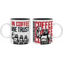 Kubek Star Wars Stormtrooper: In Coffee We Trust