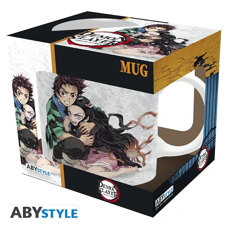 Kubek Demon Slayer: Tanjiro & Nezuko 320ml