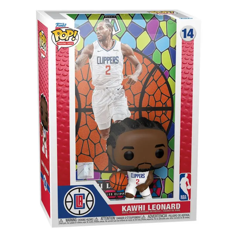 Funko POP! NBA Trading Cards Kawhi Leonard (Mosaic) 9 cm