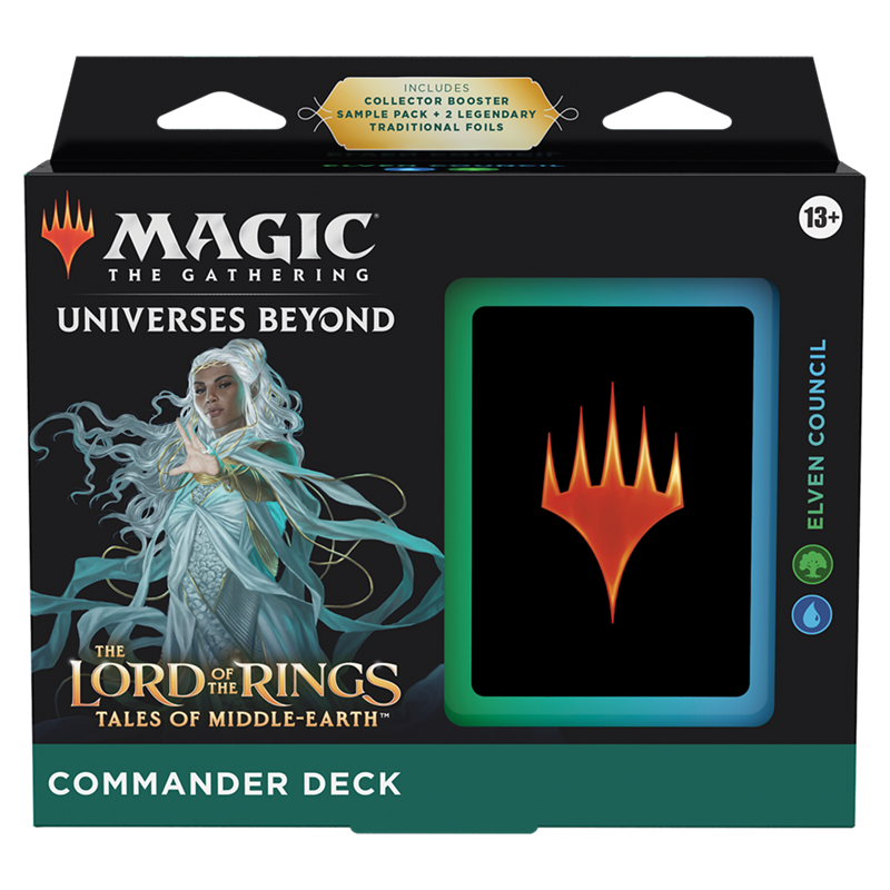 Magic The Gathering The Lord of the Rings: Tales of Middle-earth Commander Deck Elven Council (przedsprzedaż)