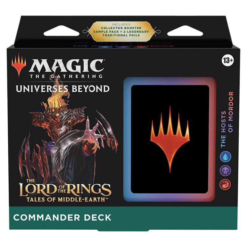 Magic The Gathering The Lord of the Rings: Tales of Middle-earth Commander Deck The Hosts of Mordor (przedsprzedaż)