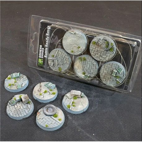 Gamers Grass: Bases Round - Urban Warfare (5 szt.)