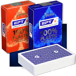 Karty EPT 100% Plastic mix Fournier