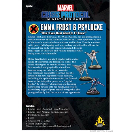 Marvel Crisis Protocol: Emma Frost & Psylocke