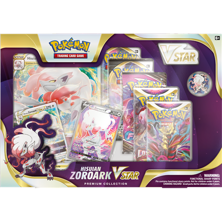 Pokemon TCG: Hiusuian Zoroark VStar Premium Collection