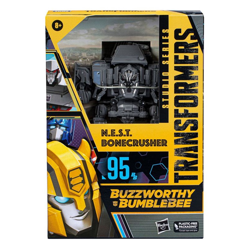 Transformers: Buzzworthy Bumblebee Studio Series Action Figure N.E.S.T. Bonecrusher 16 cm